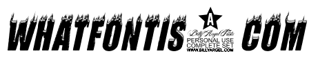 FLAMES ITALIC PERSONAL USE Bold Italic