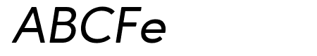 Ageo MediumItalic