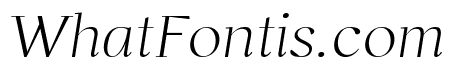 Bovino ThinItalic 1