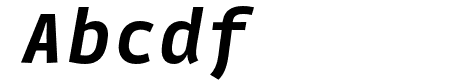 Gintronic Bold Italic