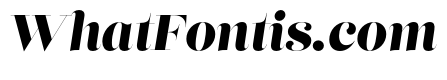 Lust Didone Display Italic
