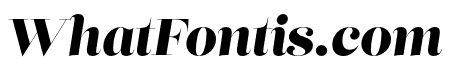 Lust Didone Italic