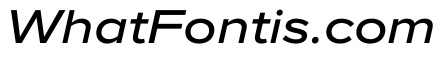 Proxima Nova Extra Wide Medium Italic