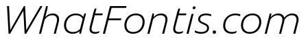 Bonnie ExtraLight Italic