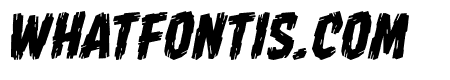 Shrunken Head LT BB Italic
