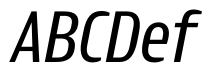 Intercom Italic