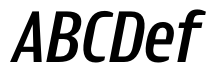 Intercom Medium Italic