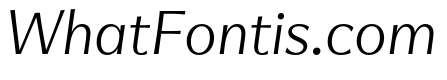 SuperBlue Light Italic