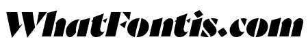 Goldich Black Italic