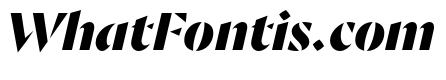 Goldich Bold Italic