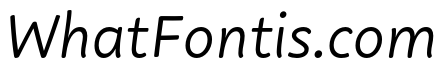 Fillip Light Italic