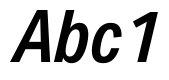 Aktiv Grotesk Cd SemiBold Italic