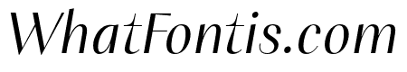 PF Marlet Display Light Italic