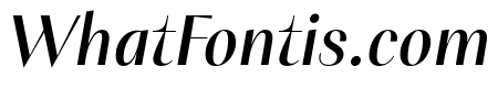 PF Marlet Display Medium Italic