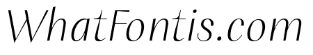 PF Marlet Display Thin Italic