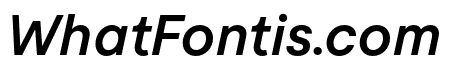 Moderat Semibold Italic