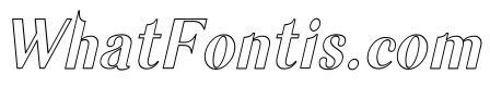 Garlic Outline Italic
