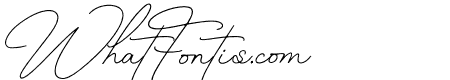 The Handwritten Watermark Regular