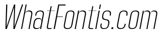 Hagia Pro   Extra Light Italic