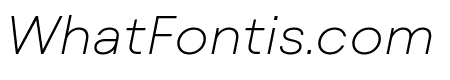 Mont Blanc-Trial ExtraLight Italic