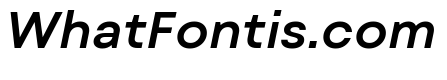 Mont Blanc-Trial SemiBold Italic