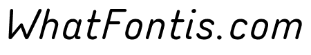 StndrdEORText Italic