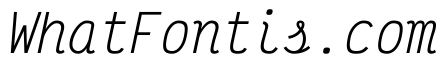 Victor Mono 200italic