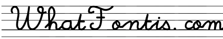 French_Cursive_Lined