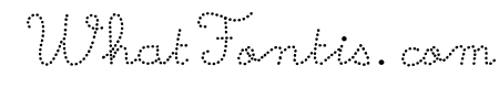 French_Cursive_Dotted