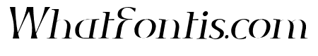 Glorify SH Italic