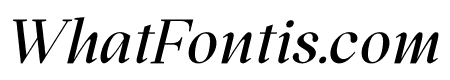 Memogram Italic