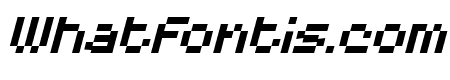 Pixel Bots Italic