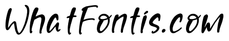 Yellow Manice Italic