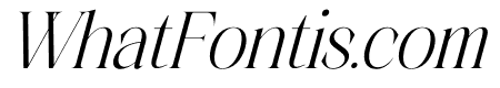 Alchadera Italic