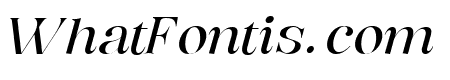 Bentoga Italic Thin