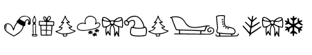 ChristmasWishesDoodles Regular