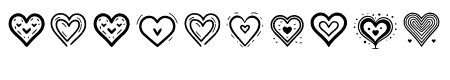 Heart Dingbats Momat2 Regular