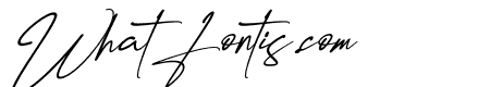 Marentta Signature Italic