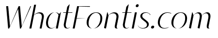 Modestic display Italic