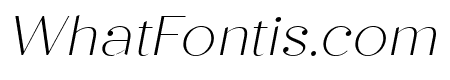 Sard Thin Italic