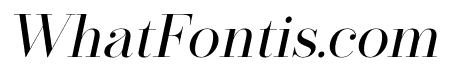 Star Blush Serif Italic