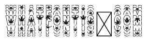 Cannabis Retro Stacked