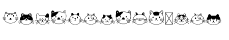 Cute Cats Dingbats