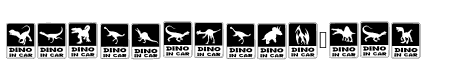 Dino In Car Regular