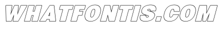 Hexos Outline Italic