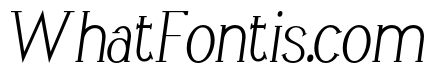 Li?vin Thin Condensed Italic