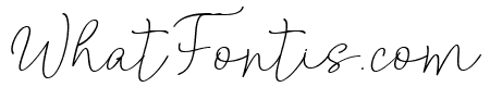 Printed Signature Italic Italic