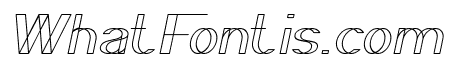 WIREFRAME Italic