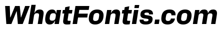 Alfabet ExtraBold Italic