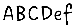 Dreaming Outloud Sans Regular